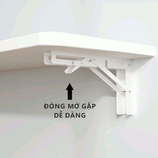 Bàn Gập Treo Tường Thông Minh 90 Độ, Đóng Mở Dễ Dàng - Nội Thất IGA - GP302