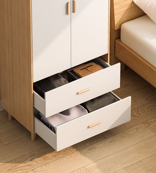 Tủ Quần Áo Có Hộc Tủ Giúp Tiết Kiệm Không Gian - Nội Thất IGA - GP271