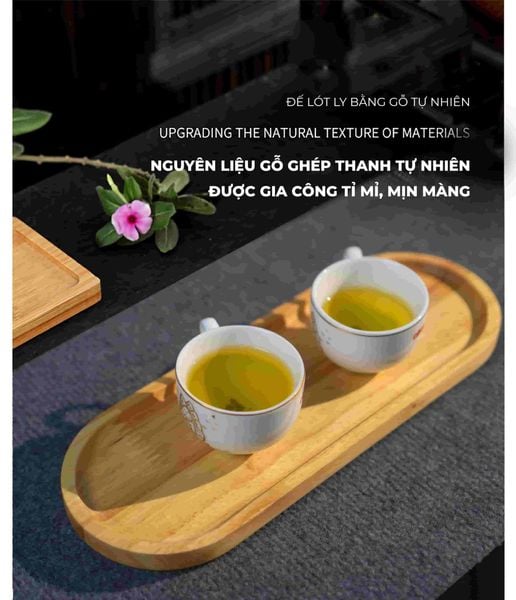 Bộ đế lót ly củ sen 5 chiếc - PG04