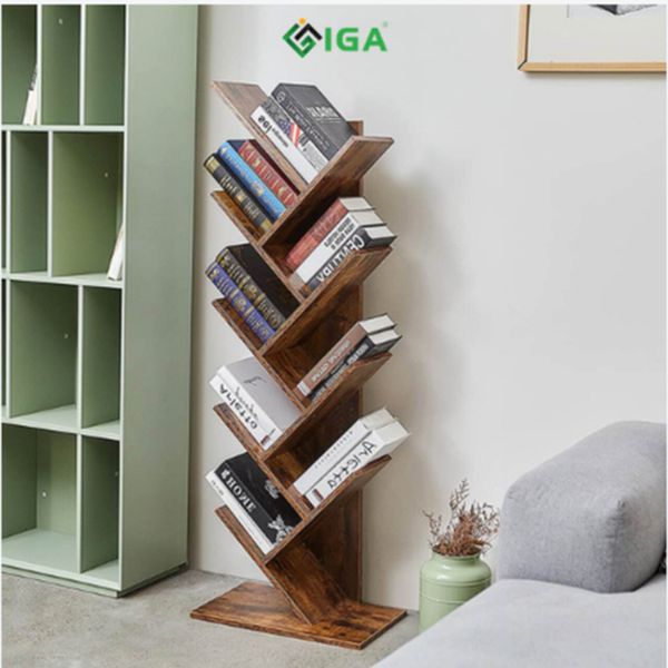 Kệ Sách Hình Cây Tạo Sự Nổi Bật Cho Không Gian Của Bạn- Nội Thất IGA - GP03