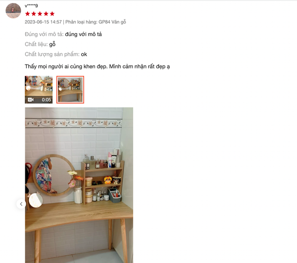 Bàn Trang Điểm Có Hộc Tủ Phong Cách Dành Cho Phái Nữ - Nội Thất IGA - GP84