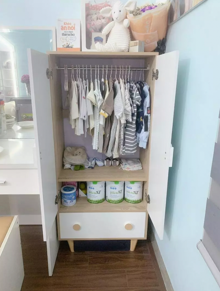 Tủ Quần Áo Nhỏ Gọn Dành Cho Trẻ Em - Nội Thất IGA - GP123