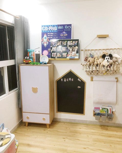 Tủ Quần Áo Nhỏ Gọn Dành Cho Trẻ Em - Nội Thất IGA - GP123