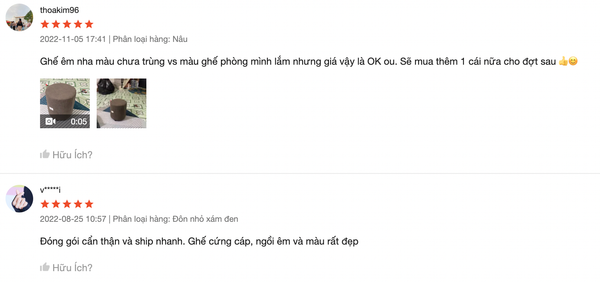 [Giảm giá 60%] Ghế Đôn Tròn, Gác Chân - IGA - GC14