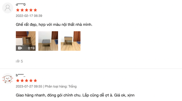 Ghế Gỗ Trang Điểm Bọc Vải Dày Dặn Gọn Nhẹ - Nội Thất IGA - GP138