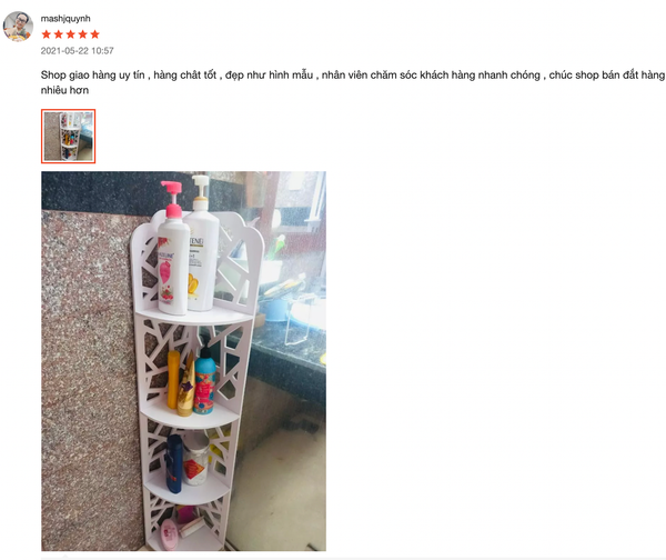 Kệ góc 4 tầng mắt lưới IG151