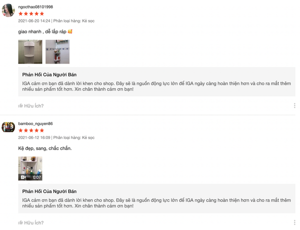 Kệ Góc Kẻ Sọc 3 Tầng - IG121