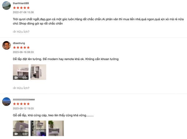 Kệ Treo Tường Định Tuyến Wifi Màu Trắng Chống Thấm Nước - Nội Thất IGA - IG407