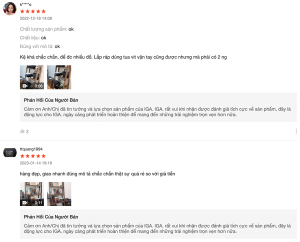 Kệ Sách Đa Năng Athena 5F Màu Gỗ Cháy - Nội Thất IGA - GP114.08