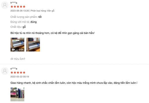 Kệ Sách Để Bàn Có Ngăn Tủ IGA - GP176