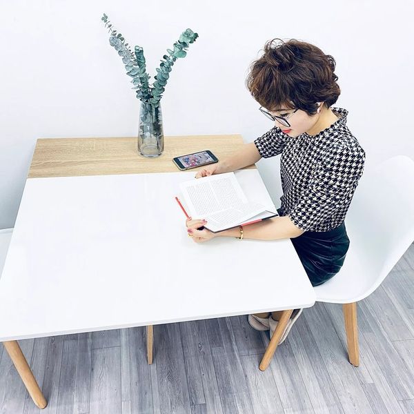 Bàn Ăn Thông Minh Gập Gọn Thiết Kế Bánh Xe Tiện Lợi - Nội Thất IGA - GP97.41