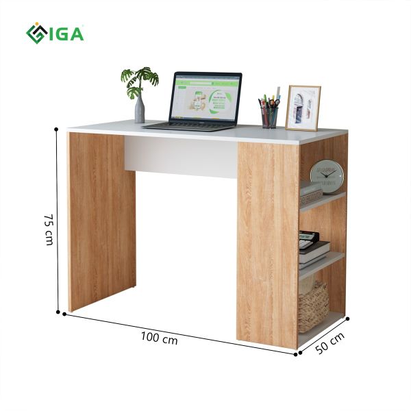 Bàn Học G05 - Màu Gỗ Phối Trắng - GP225 - Hết hàng