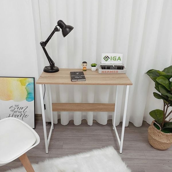 Trang Trí Góc Làm Việc Với Bàn Gỗ Hiện Đại Karlma - Nội Thất IGA - GM09