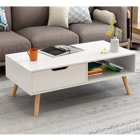 Bàn Trà Sofa Sang Trọng, Hiện Đại Màu Vân Gỗ - Nội Thất IGA - GP81