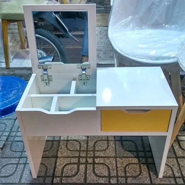 Bàn Trang Điểm Ngồi Bệt 2 Ngăn Hộc Tủ Tiện Ích Để Đựng Đồ Trang Điểm - GP69