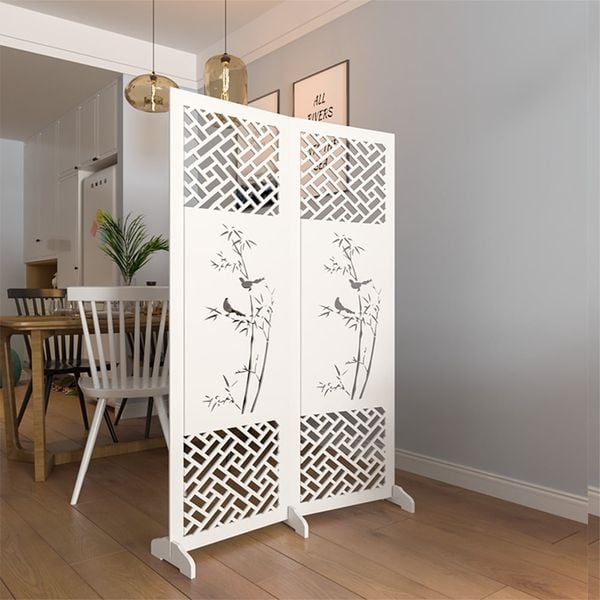 Bình Phong Hình Cây Trúc Tối Giản - Nội Thất IGA - IG481