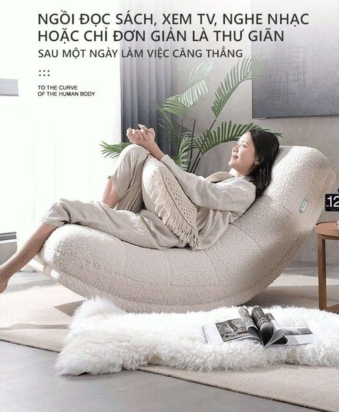 Thư Giãn Cùng Ghế Bập Bênh Sofa Siêu Êm Ái - Nội Thất IGA - GC38