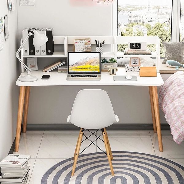 Bàn Làm Việc Tích Hợp Kệ Sách 2 Tầng Phù Hợp Cho Mọi Lứa Tuổi - Nội Thất IGA - GP197