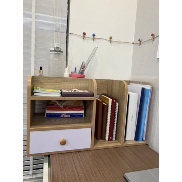 Kệ Sách Để Bàn Có Ngăn Tủ IGA - GP176