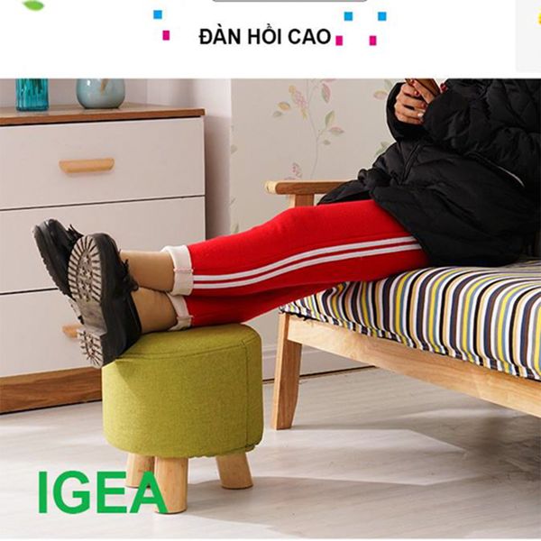 Ghế Đôn Chân Gỗ Cao Cấp - GP28 - Hết hàng