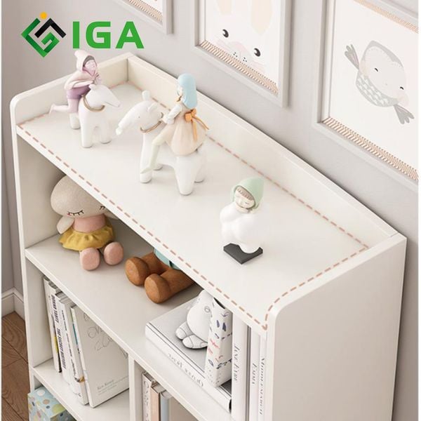 Tủ Sách Gỗ Shelf Thông Minh Nhiều Tầng Dành Cho Bé - Nội Thất IGA - GP158