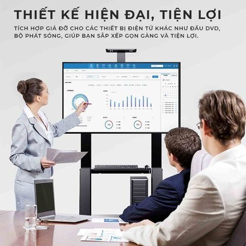 Kệ treo tivi có giá phụ - GM172