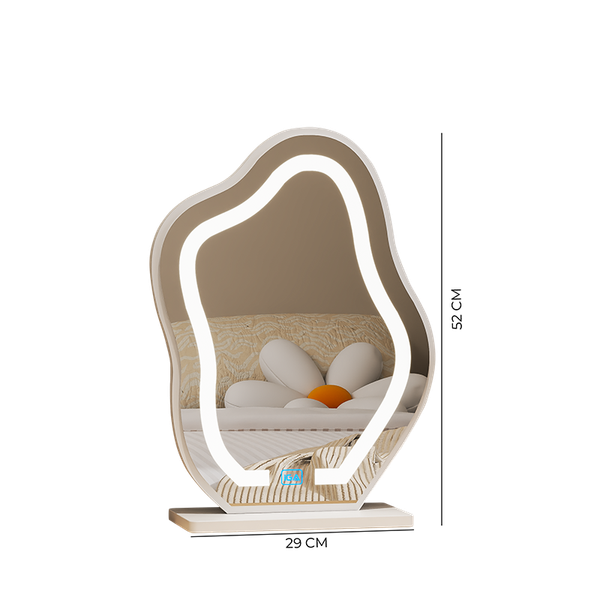 Gương Trang Điểm Đèn LED Cảm Ứng 52x29 cm - Nội Thất IGA - GP294