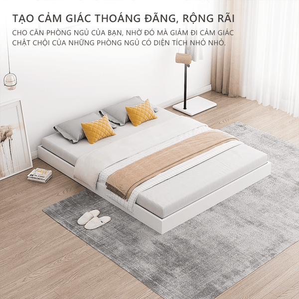 Giường Ngủ Gỗ Công Nghiệp Hiện Đại Phong Cách Nhật Bản - Nội Thất IGA - GP311.01