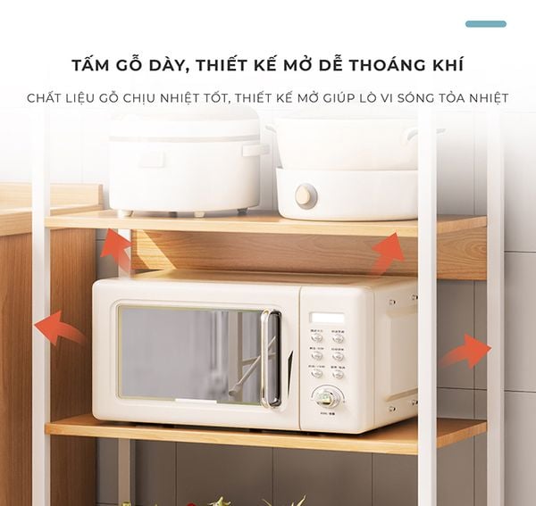 Kệ Đa Năng KODO Tiện Nghi Cho Mọi Không Gian Bếp -Nội Thất IGA - GM06