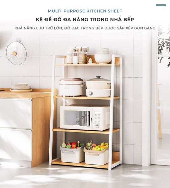 Kệ Đa Năng KODO Tiện Nghi Cho Mọi Không Gian Bếp -Nội Thất IGA - GM06