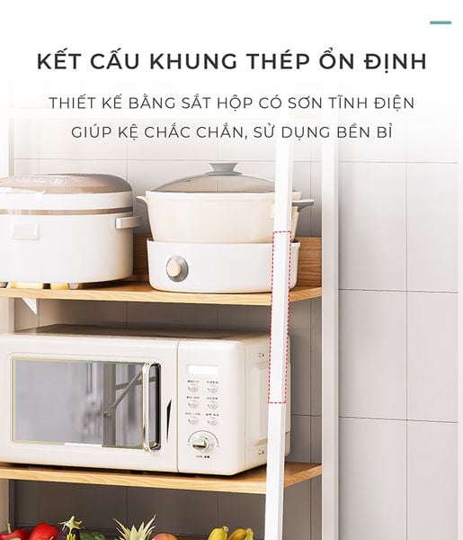 Kệ Đa Năng KODO Tiện Nghi Cho Mọi Không Gian Bếp -Nội Thất IGA - GM06