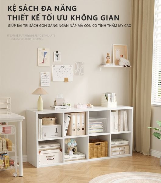 Kệ Đa Năng Tổ Ong 8 Hộc - Nội Thất IGA - GA33