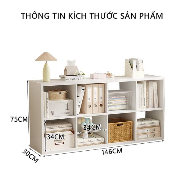Kệ Đa Năng Tổ Ong 8 Hộc - Nội Thất IGA - GA33