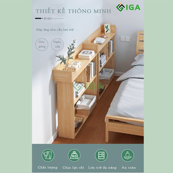 [Giảm giá 60%] Kệ Sách Đầu Giường Đa Năng - GP137
