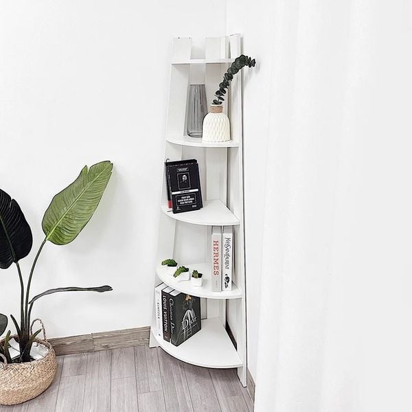Kệ Sách Góc Tường Corner 5F Cho Phòng Làm Việc - Nội Thất IGA - GP115
