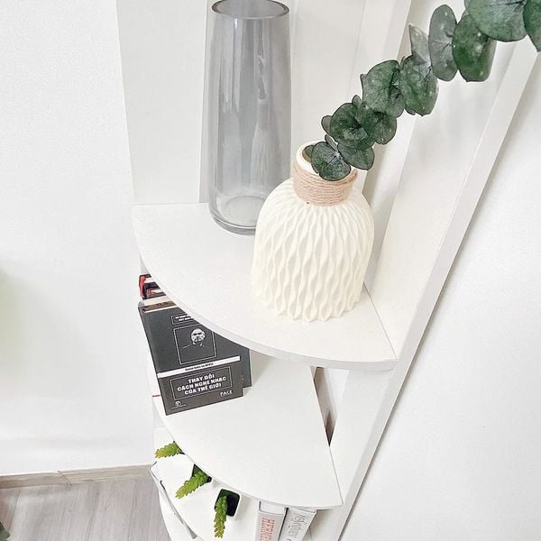 Kệ Sách Góc Tường Corner 5F Cho Phòng Làm Việc - Nội Thất IGA - GP115