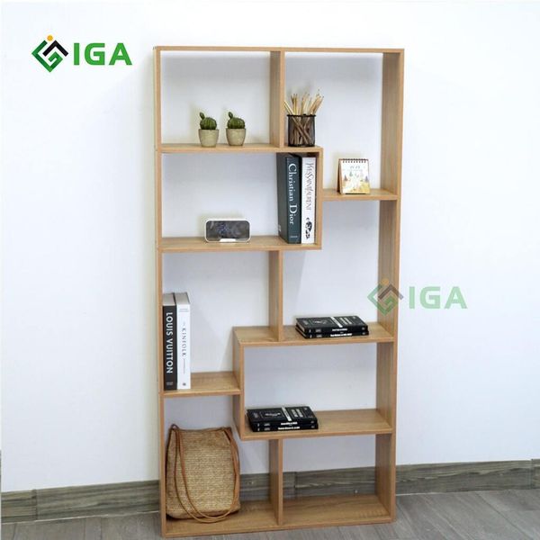 Kệ Sách Đứng Đa Tầng Để Sàn Tiết Kiệm Diện Tích - Nội Thất IGA - GP42