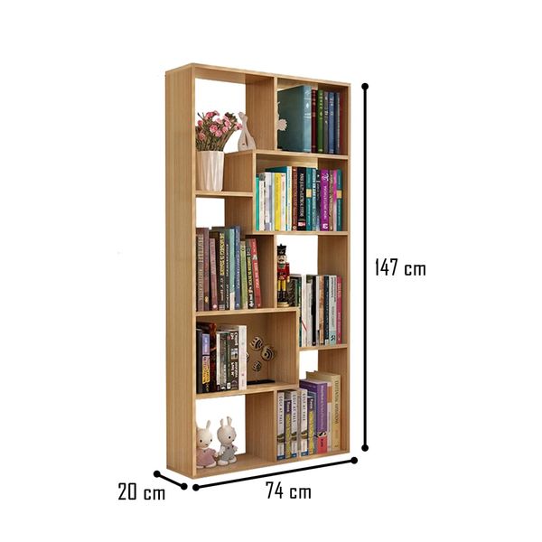 Kệ Sách Đứng Đa Tầng Để Sàn Tiết Kiệm Diện Tích - Nội Thất IGA - GP42