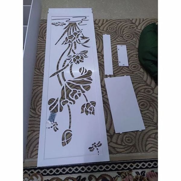 Kệ liền vách ngăn hình hoa sen - KLV