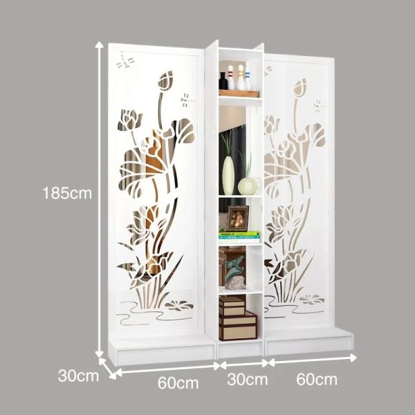 Kệ liền vách ngăn hình hoa sen - KLV