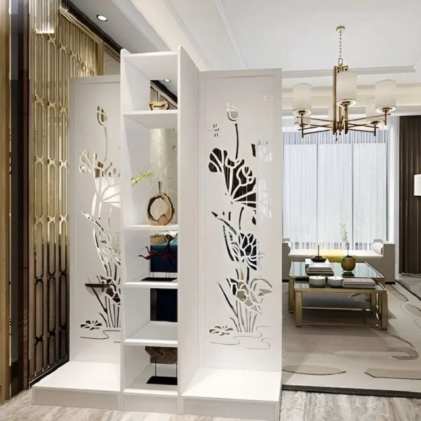 Kệ liền vách ngăn hình hoa sen - KLV