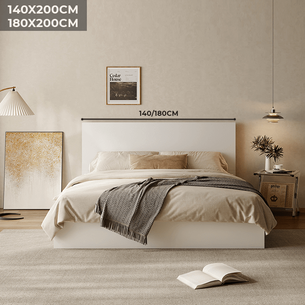 Giường đôi pallet gỗ thiết kế hiện đại, đa dạng kích thước - Nội thất IGA - GP340
