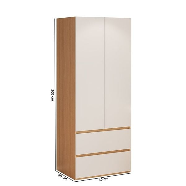 Tủ quần áo đơn nhỏ gọn, tiết kiệm diện tích, hiện đại - Nội thất IGA - GP345