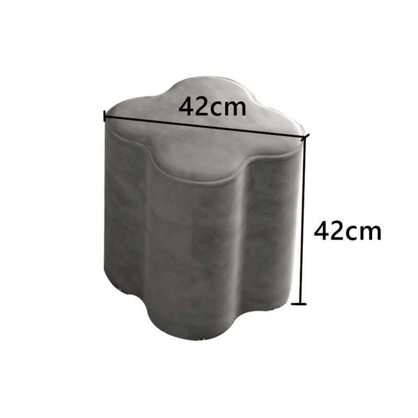 Ghế Đôn Trang Điểm Bọc Nhung Dày Dặn, Chắc Chắn - Nội Thất IGA - GC28