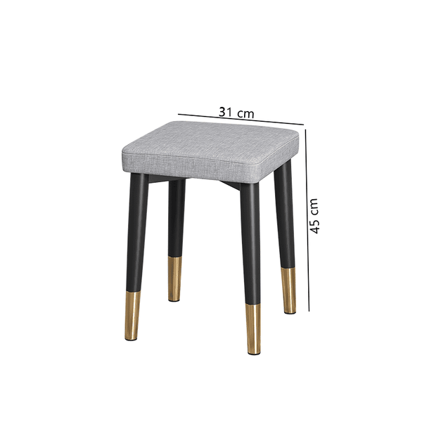 Ghế Đẩu Nệm Hình Vuông Sang Trọng - Nội Thất IGA - GN66