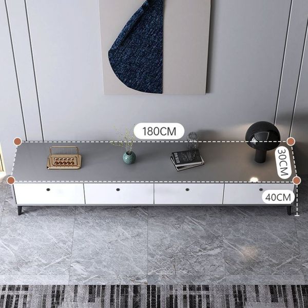 Kệ Tivi Phòng Khách Màu Ghi Xám Với Khả Năng Lưu Trữ Lớn - Nội Thất IGA - GP288