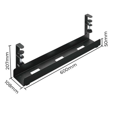 Khay đi dây điện gầm bàn làm việc 600 - GM177