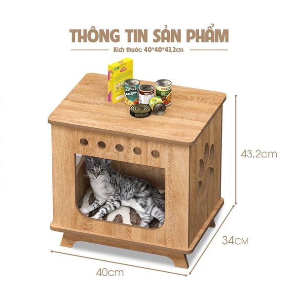 Nhà Cho Thú Cưng Siêu Đáng Yêu P04 - IGA - GP205