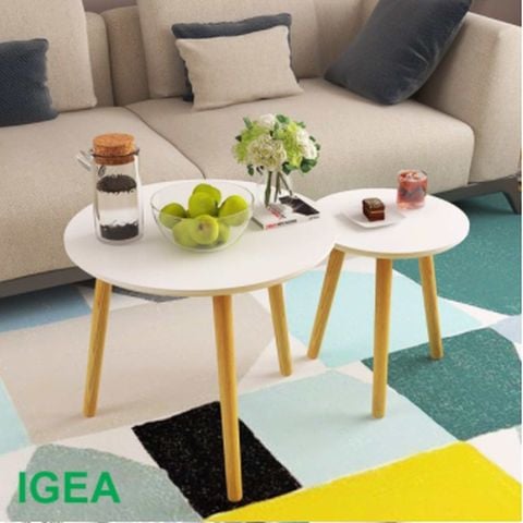 Bàn tam giác vintage mặt rộng - BO50M