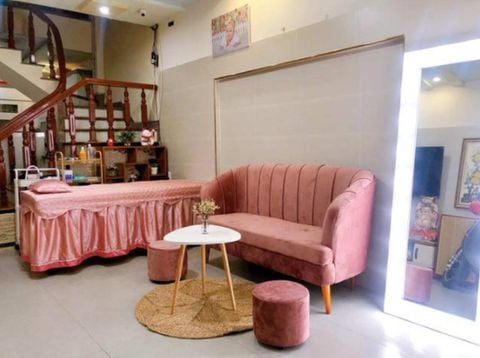 Bàn tam giác vintage mặt rộng - BO50M